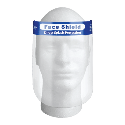 Clear Plastic Face Shield (Reusable)