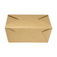 #4 Kraft Fold-To-Go Box 110oz 160ct