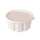 [SET] MEDIUM Microwavable P.P. Plastic Bowl with Lid 240ø x 140mm (H) (100 Set)