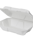 9"x6" Bagasse Hinged Container