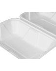 9"x6" Bagasse Hinged Container